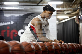 Trail Blazers Media Day Basketball