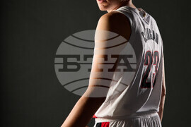 Trail Blazers Media Day Basketball