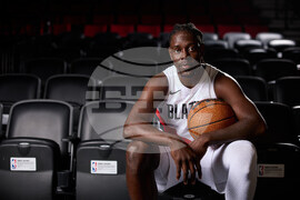 Trail Blazers Media Day Basketball
