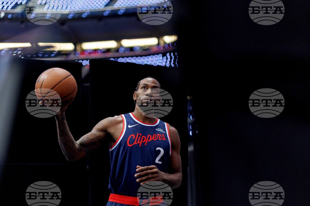 Clippers Media Day Basketball