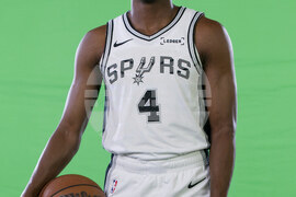 Spurs Media Day Basketball