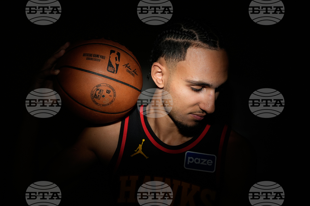 APTOPIX Hawks Media Day Basketball