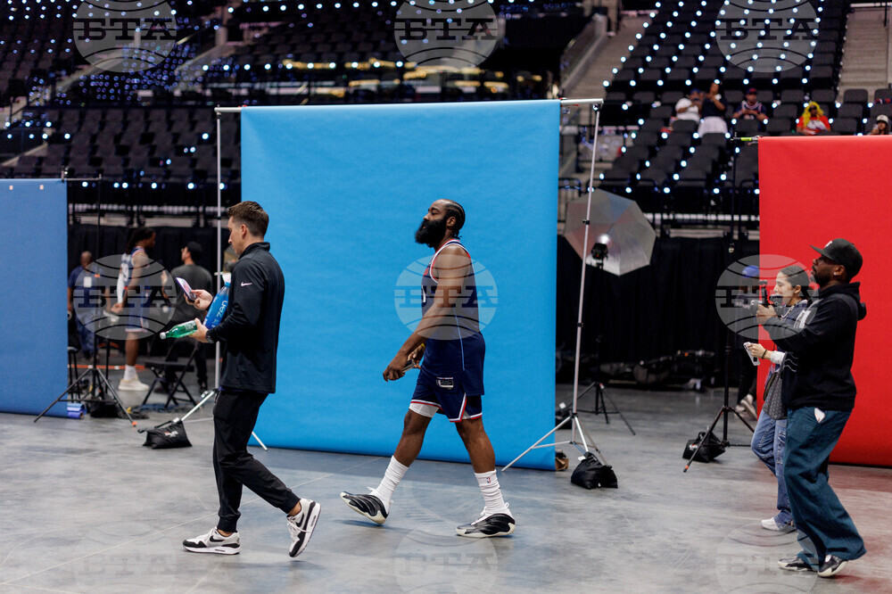 Clippers Media Day Basketball