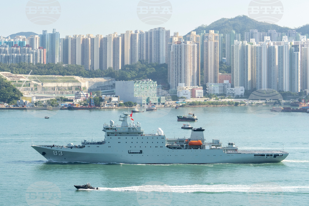 Hong Kong China Warships