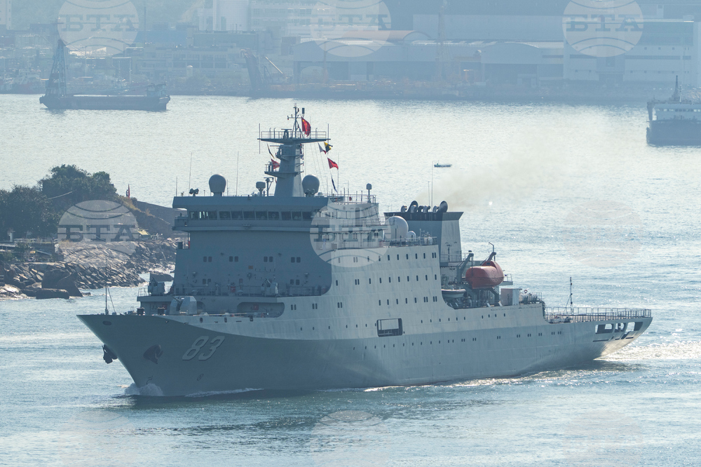 Hong Kong China Warships