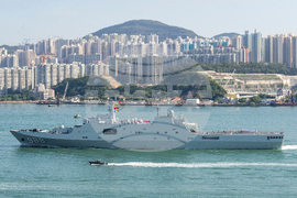 Hong Kong China Warships