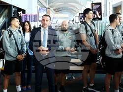 Турция - национален отбор по волейбол - посрещане