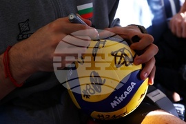 Турция - национален отбор по волейбол - посрещане