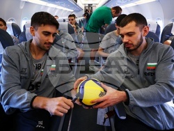 Турция - национален отбор по волейбол - посрещане