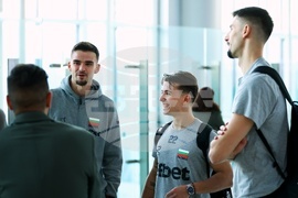 Турция - национален отбор по волейбол - посрещане