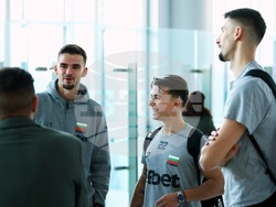 Турция - национален отбор по волейбол - посрещане