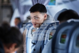 Турция - национален отбор по волейбол - посрещане