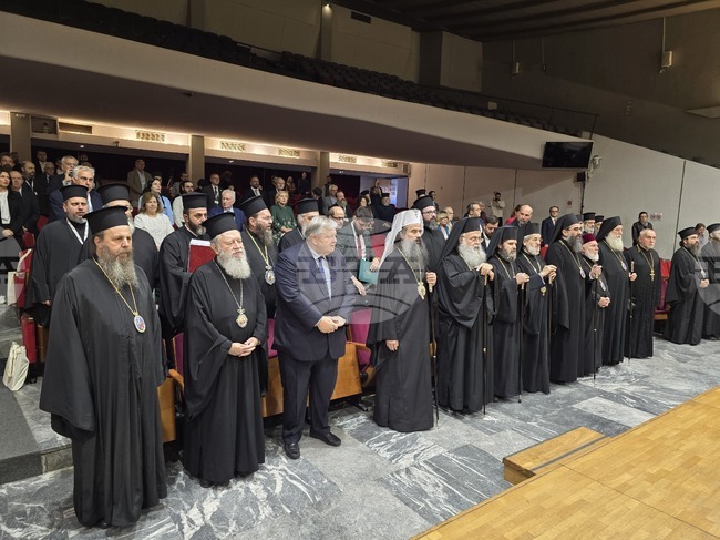 Депутатът Тома Биков се срещна в Солун с българския патриарх Даниил и с представители на Интерпарламентарната асамблея по православие