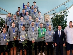 Национален отбор по волейбол - посрещане