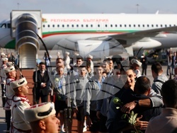 Национален отбор по волейбол - посрещане