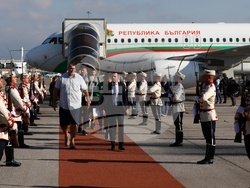 Национален отбор по волейбол - посрещане