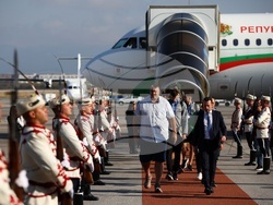 Национален отбор по волейбол - посрещане