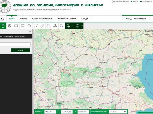 Агенцията по геодезия, картография и кадастър отчита над 212 000 обработени заявления за последните шест месеца