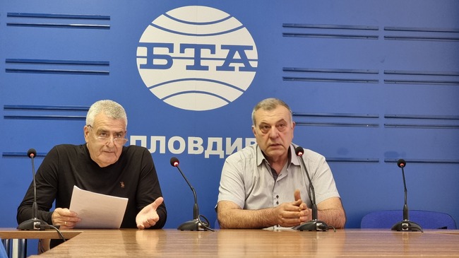 Пресконференция на Георги Паунов, собственик на ресторант "Водопада" в село Бачково