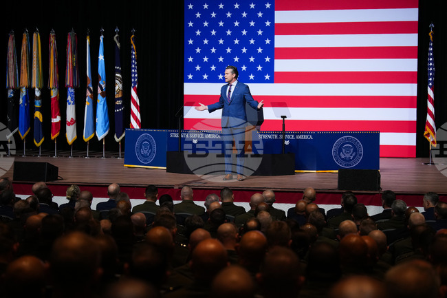 Шефът на Пентагона Пийт Хегсет обяви край на "политическата коректност" в ръководството на американските въоръжени сили