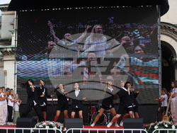 Национален отбор по волейбол - официално посрещане