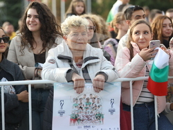 Национален отбор по волейбол - официално посрещане