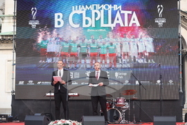 Национален отбор по волейбол - официално посрещане