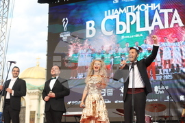 Национален отбор по волейбол - официално посрещане