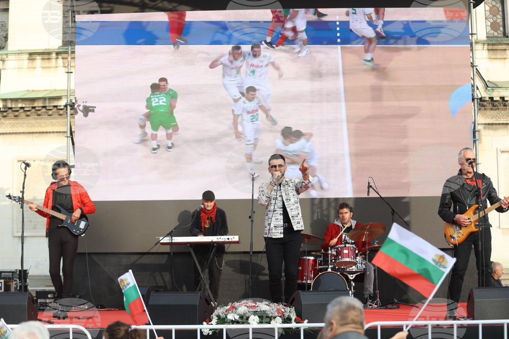 Национален отбор по волейбол - официално посрещане