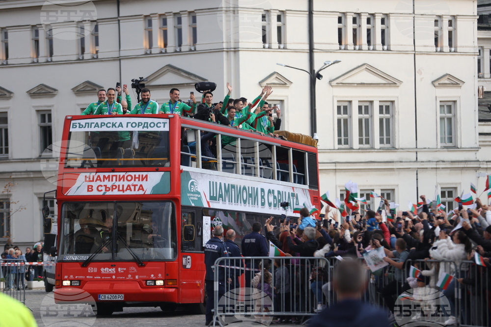 Bulgaria Hails Volleyball Heroes after World Silver