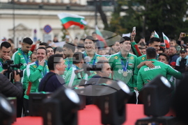 Национален отбор по волейбол - официално посрещане