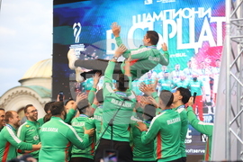 Национален отбор по волейбол - официално посрещане