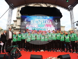 Национален отбор по волейбол - официално посрещане