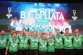 Национален отбор по волейбол - официално посрещане