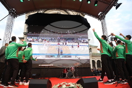 Национален отбор по волейбол - официално посрещане