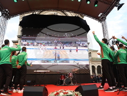 Национален отбор по волейбол - официално посрещане