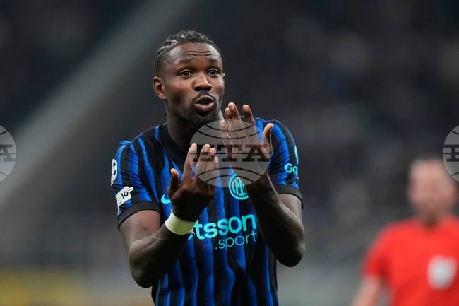 Френският нападател на Интер Маркюс Тюрам ще пропусне около месец заради контузия