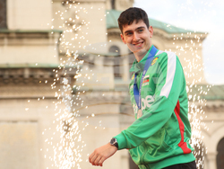 Национален отбор по волейбол - официално посрещане - Борис Начев