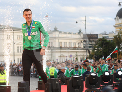 Национален отбор по волейбол - официално посрещане - Аспарух Аспарухов