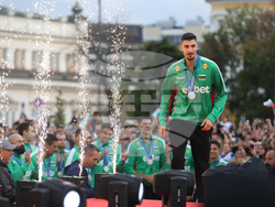 Национален отбор по волейбол - официално посрещане - Алекс Грозданов