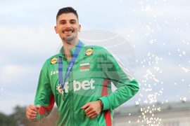 Национален отбор по волейбол - официално посрещане - Алекс Грозданов