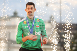 Национален отбор по волейбол - официално посрещане - Руси Желев