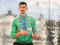 Национален отбор по волейбол - официално посрещане - Руси Желев