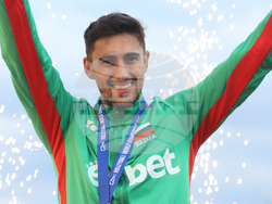 Национален отбор по волейбол - официално посрещане - Велислав Антов