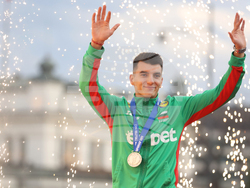 Национален отбор по волейбол - официално посрещане - Стоил Палев