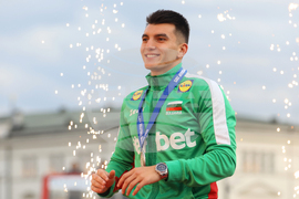 Национален отбор по волейбол - официално посрещане - Стоил Палев