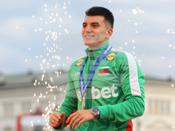 Национален отбор по волейбол - официално посрещане - Стоил Палев