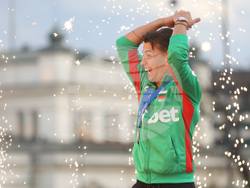 Национален отбор по волейбол - официално посрещане - Дамян Колев