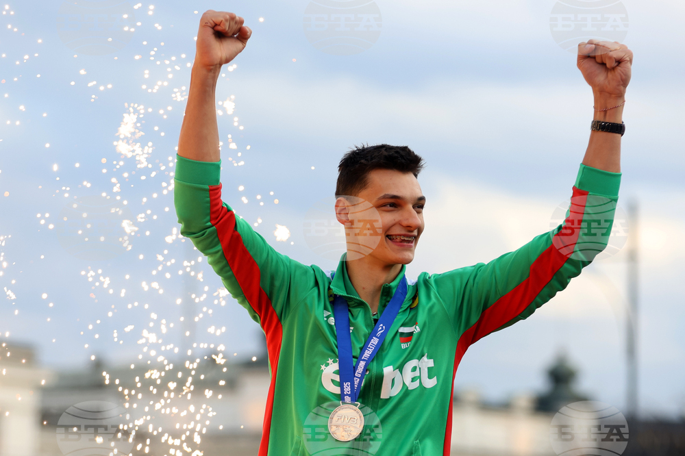 Национален отбор по волейбол - официално посрещане - Алекс Николов