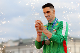 Национален отбор по волейбол - официално посрещане - Преслав Петков